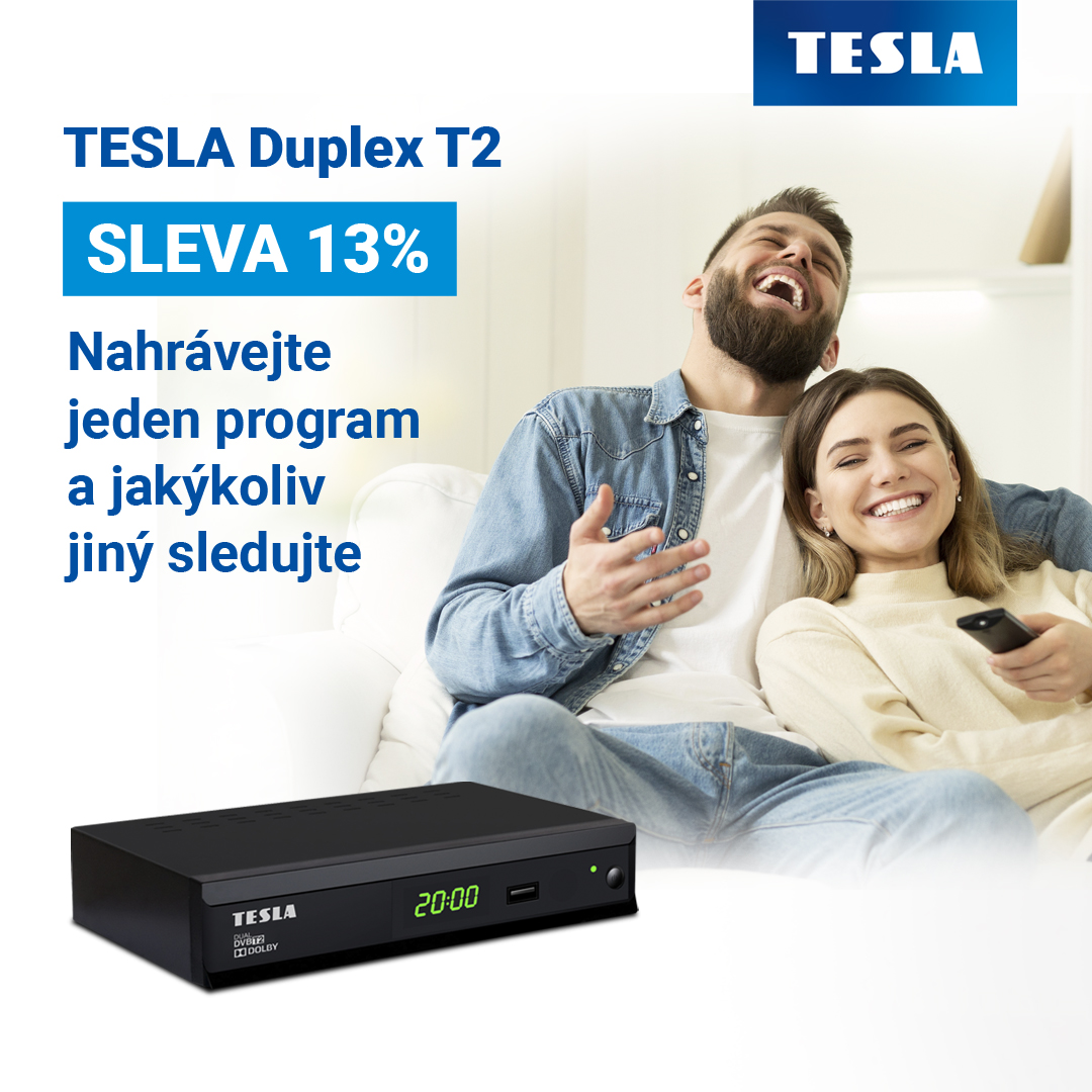 TESLA Duplex T2 - SLEVA 13%
