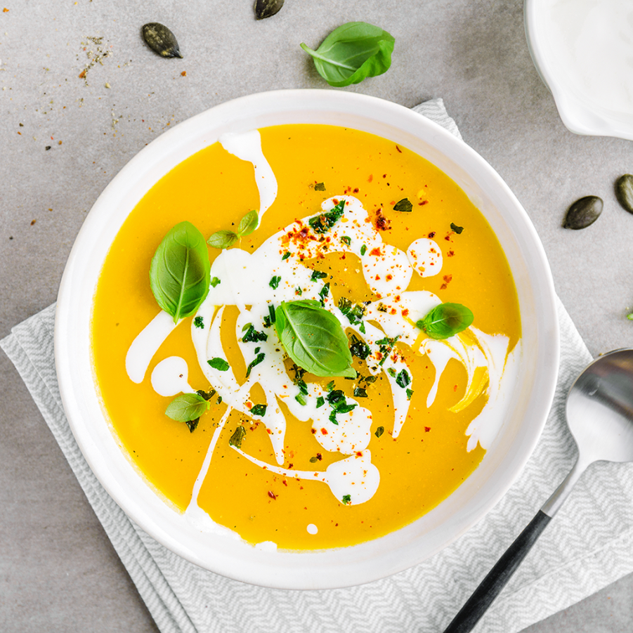 Dýňová polévka | multifunkční elektrický tlakový hrnec TESLA