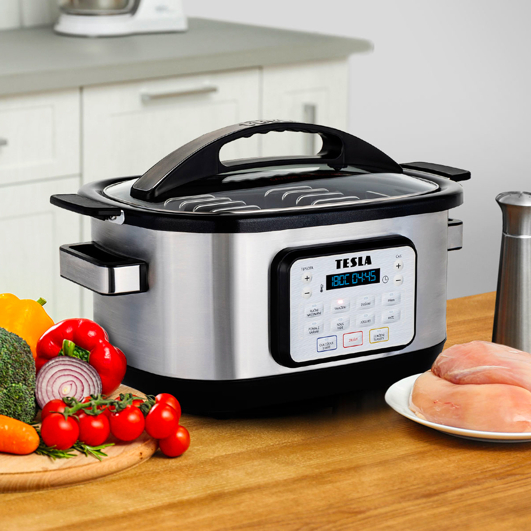 Novinka: TESLA MultiCook M80 Deluxe - multifunkční elektrický hrnec