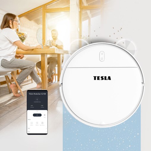 Novinka: robotický vysavač TESLA RoboStar iQ100