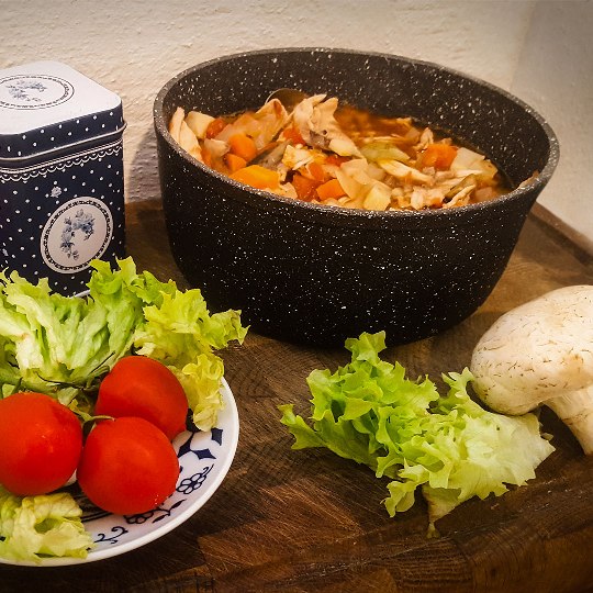 Kuřecí stehna po lovecku | pomalý hrnec TESLA