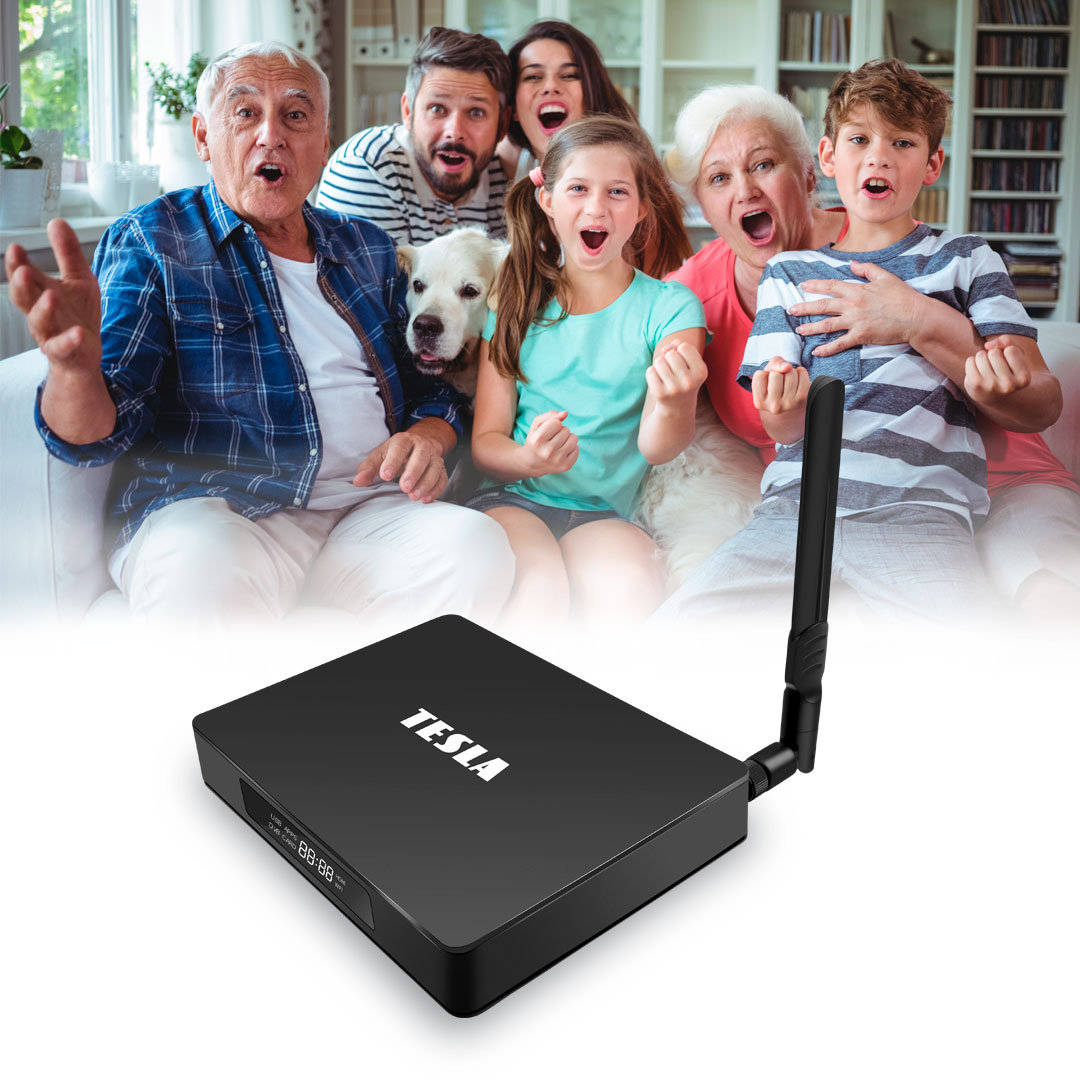Novinka: hybridní multimediální přehrávač s DVB-T2 TESLA MediaBox XT650