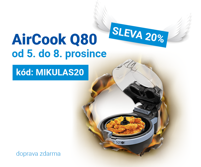Mikulášská akce - sleva 20% na multifunkční horkovzdušnou fritézu