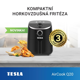 Novinka: multifunkční horkovzdušná fritéza TESLA AirCook Q20