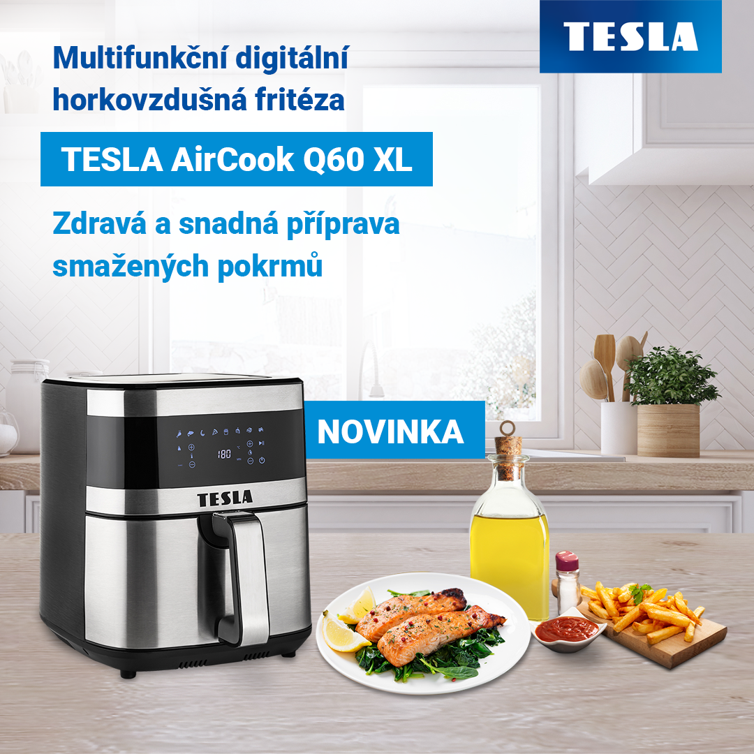 Novinka: Multifunkční digitální horkovzdušné fritézy - zdravá příprava smažených pokrmů
