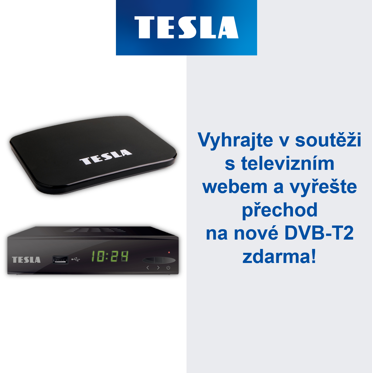 Soutěž o Set-Top boxy TESLA - Televizniweb.cz