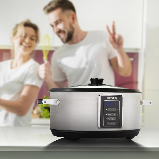 Vynikající a zdravé jídlo připraví pomalý hrnec TESLA SlowCook S700 za vás