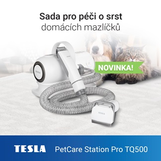 Novinka: sada pro péči o srst domácích mazlíčků TESLA PetCare Station Pro TQ500