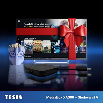 Akce: SledovaniTV ZDARMA k TESLA MediaBox XA300