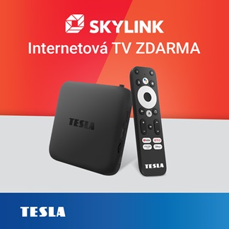 Internetová TV zdarma k Android TV multimediálnímu centru TESLA MediaBox XA400