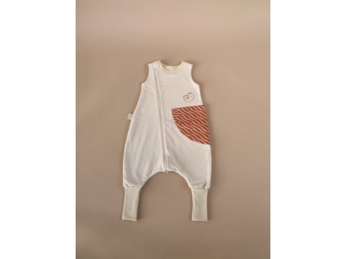 Celoročný merino spací vak - Cinnamon