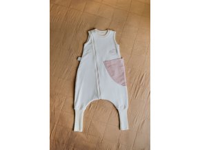 Celoročný merino spací vak - Cotton Candy