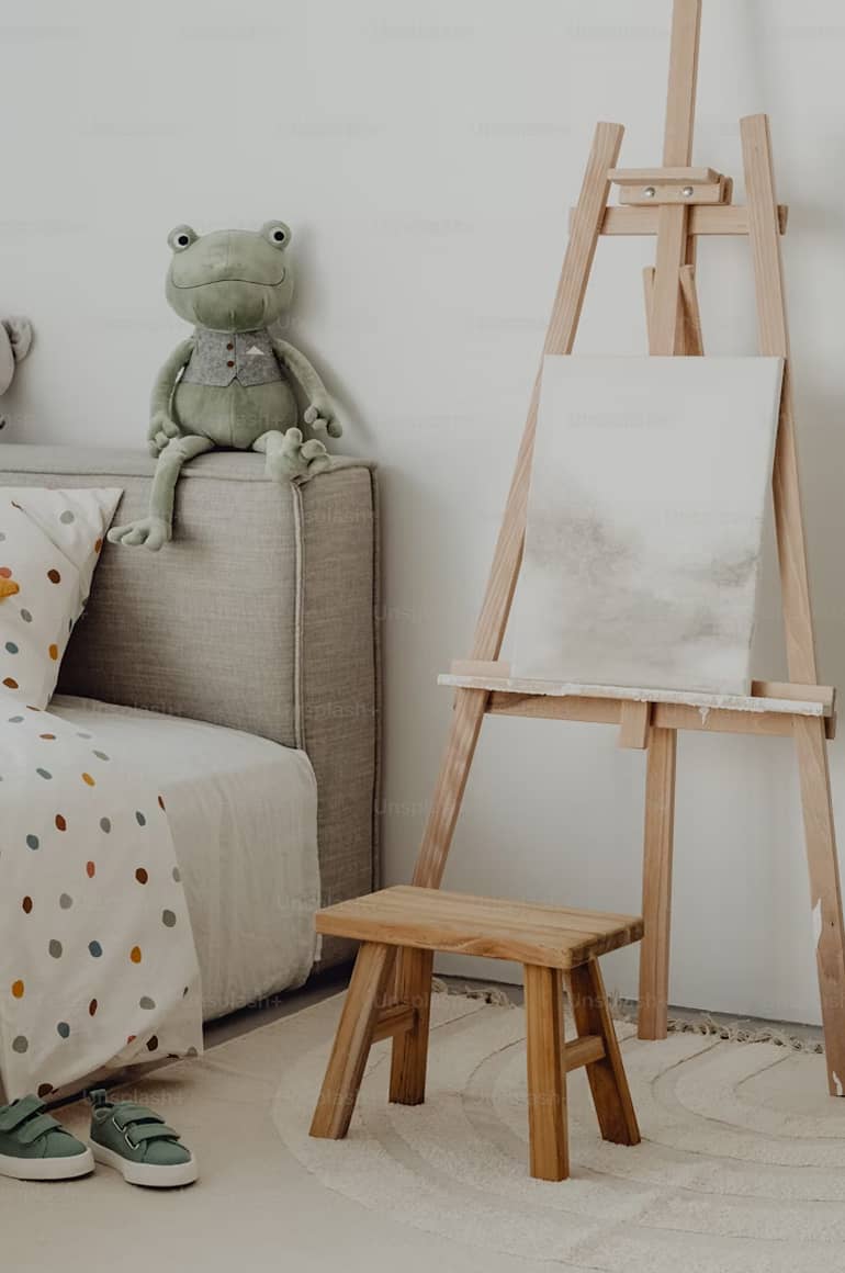 Dřevěné dekorace  do pokojíčku