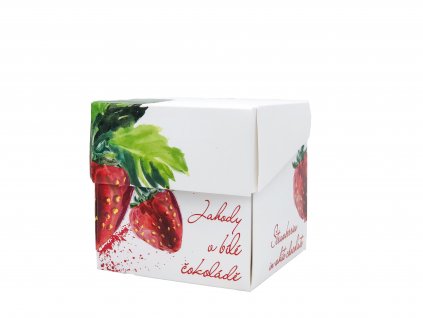 Freeze Dried Strawberries in White Chocolate, 110 g