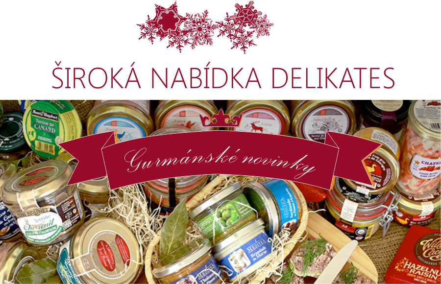 Gurmánské novinky Del´Art