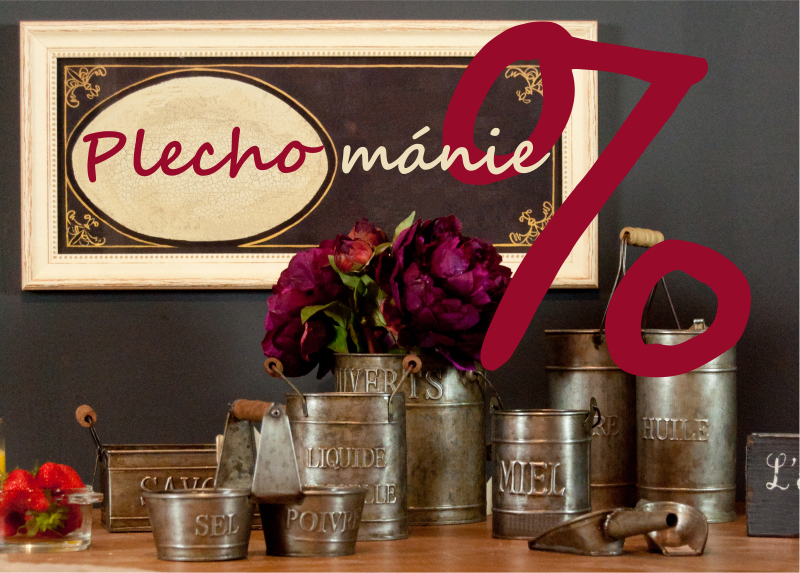 Plechománie - 50%  SLEVA!