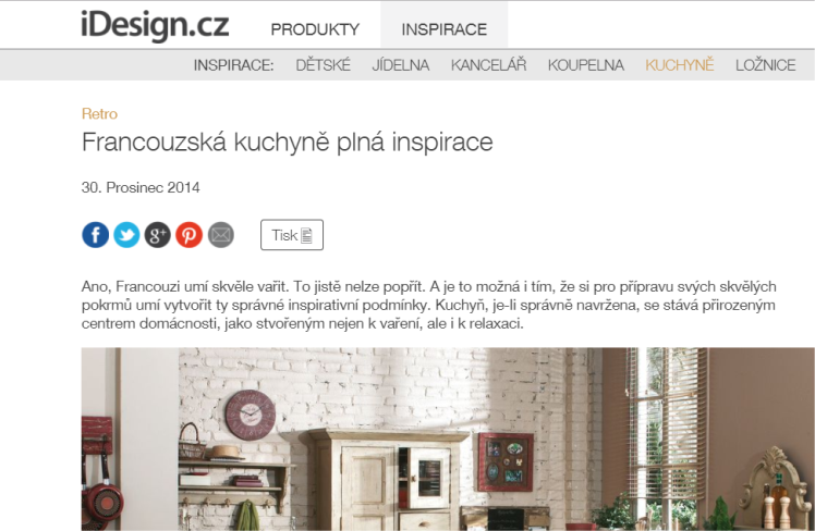 Francouzská kuchyně plná inspirace