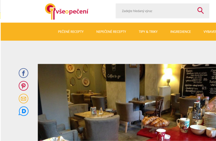 Pohádková kavárna francouzského stylu se nachází kousek od hlavního nádraží v Praze.