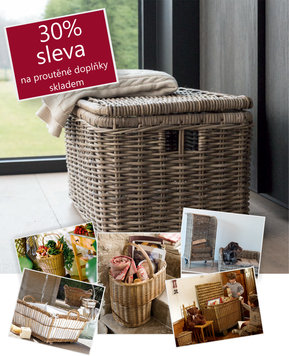 Proutěné doplňky De l´Art - sleva 30%
