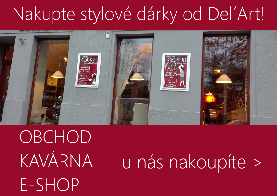 Nakupte stylové dárky od Del´Art