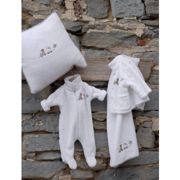 LE VOYAGE DES TOUS PETITS Dětský župan 1 ROK