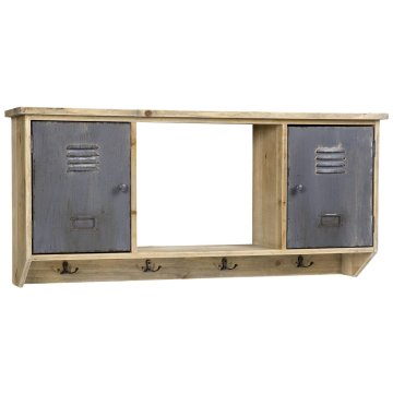 Police se schránkami Cabine