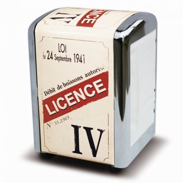 Zásobník na ubrousky Licence IV