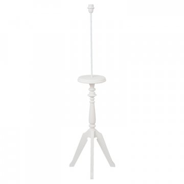 Stojanová lampa bílá