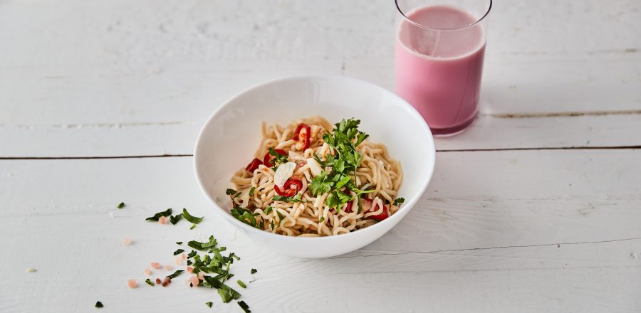 Aglio e olio a diéta alatt
