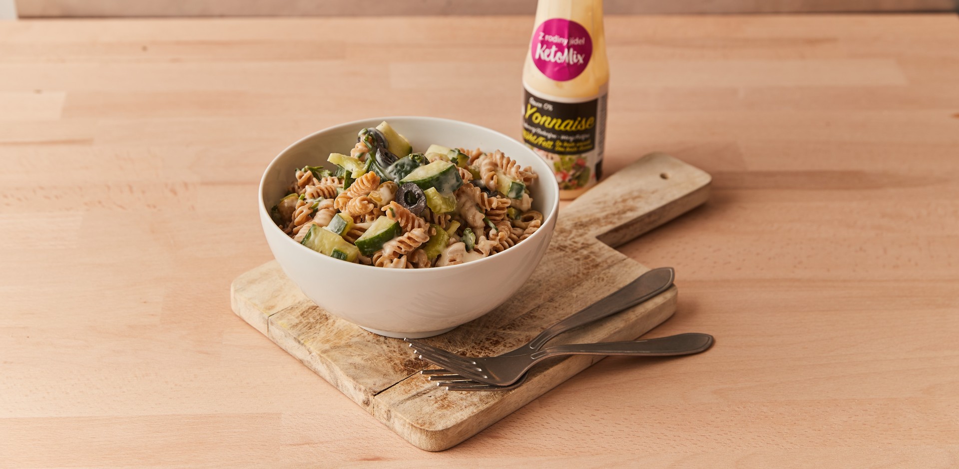 Lédús tésztasaláta, tele ízzel