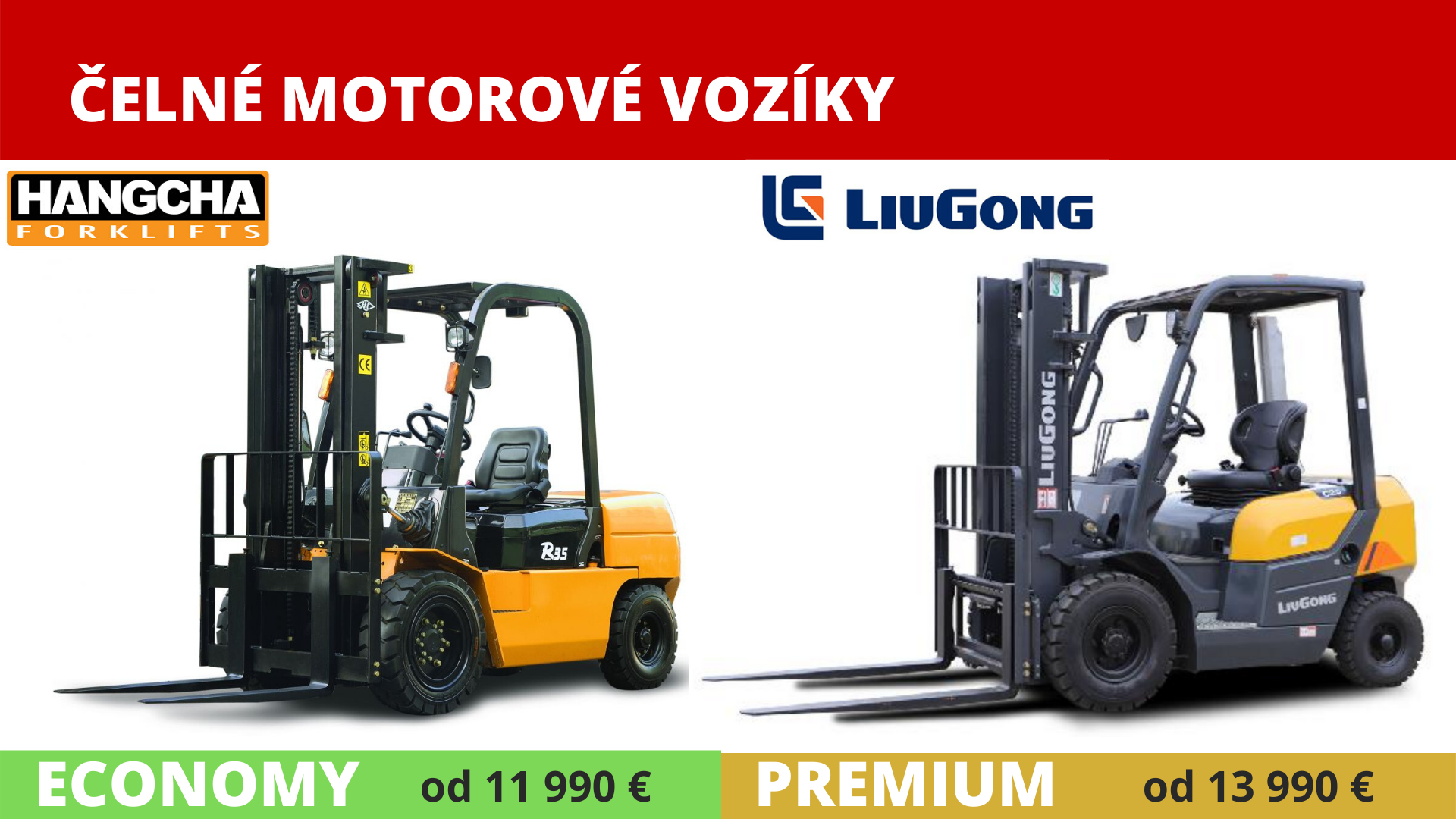 čelne motorové vozíky