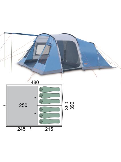 Stan Pinguin Interval 6 Steel (Barva Green)