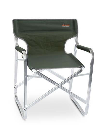 Chair green silver