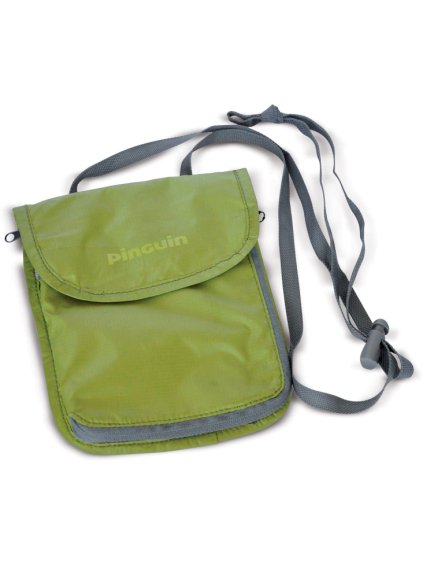 Bezpečnostní kapsa Pinguin Neck Security Pocket L (Barva Lime)