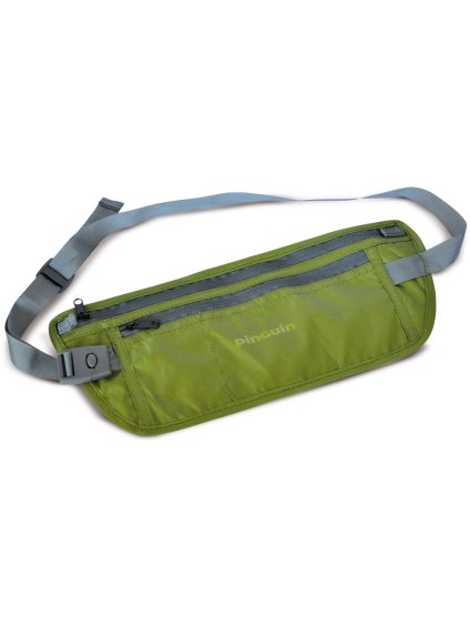 Bezpečnostní ledvinka Pinguin Waist Security Pocket L (Barva Lime)
