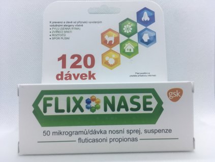 Dvojité balení Flixonase 50MCG/DÁV NAS SPR SUS - 120 DÁVEK