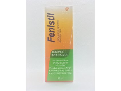 Fenistil 1mg/ml por gtt sol 1X20ml