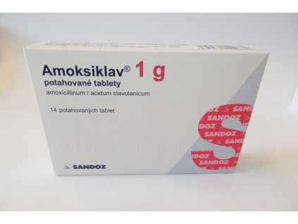 AMOKSIKLAV 1 G TBL FLM 14X875MG/125MG - 15 a více balení