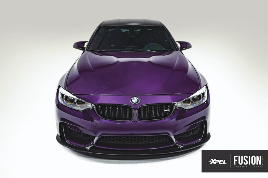 xpel_fusion_ceramic_coating_bmw_purple