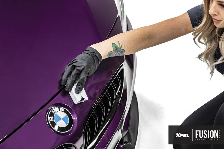 xpel_fusion_ceramic_coating_purple_bmw_m3