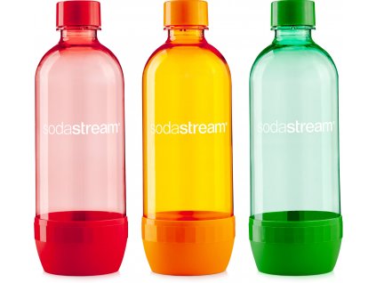 SodaStream TriPack 1l ORANGE/RED/GREEN