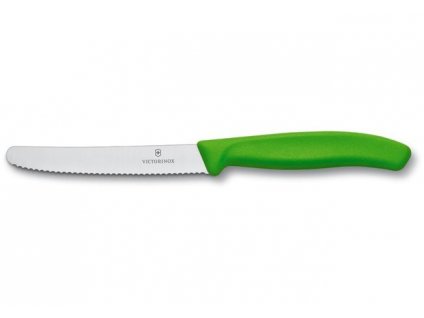 VICTORINOX SwissClassic Nůž na rajčata zelený