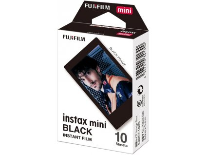 Fujifilm Instax mini black Frame film 10ks fotek