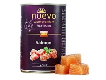 Nuevo kočka adult losos konzerva 400g