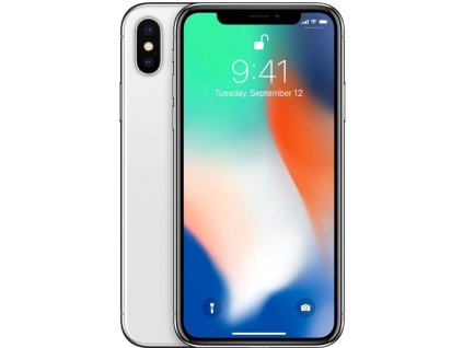 iPhone X 64GB Stříbrný