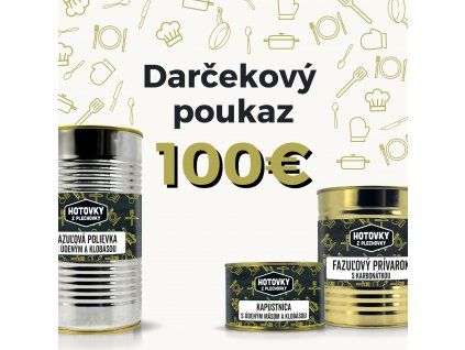 Darčekový poukaz 100€