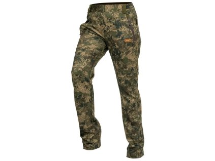 STILK-TXT dámske nohavice - Pixel Forest (Veľkosť 36)