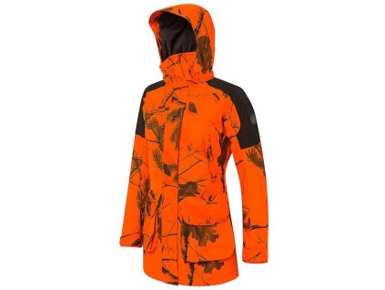 Tri-Active EVO dámsky kabát - Camo Orange (Veľkosť S)