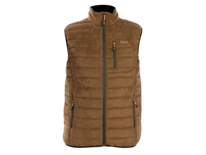 MONTARAZ-V dámska vesta - Light Brown (Veľkosť S)