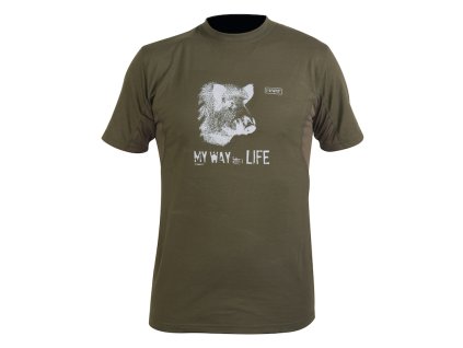 BRANDED T-SHIRT Basurde - Diviak tričko (Veľkosť S)